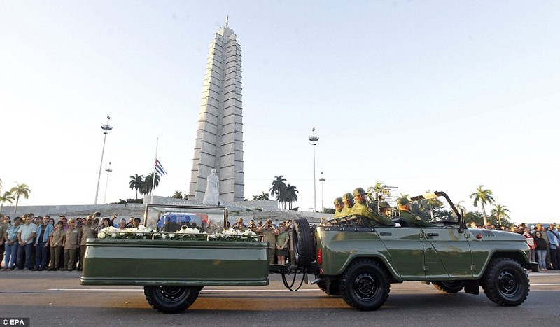 Anh: Nguoi dan Cuba tien biet lanh tu Fidel Castro lan cuoi-Hinh-5